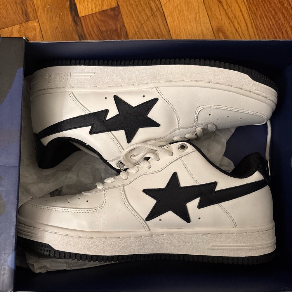 JJJJound x Bape Bapesta Navy Blue Size 9 w/ Box – Gently Used